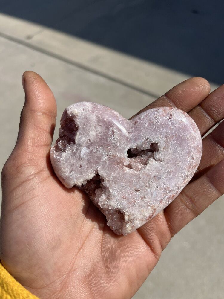 Pink Amethyst geode