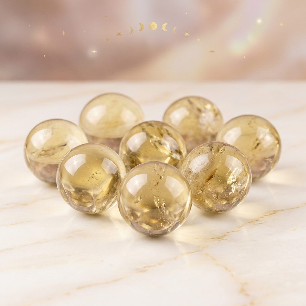 Citrine Blue Needle