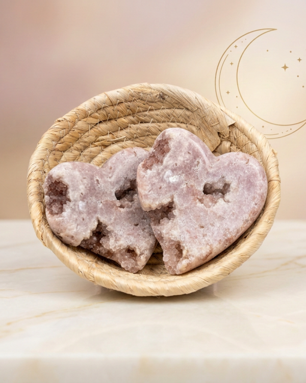 Pink Amethyst w/ Druse