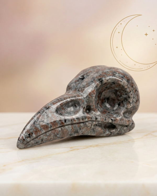 Yoopalite Crow Head